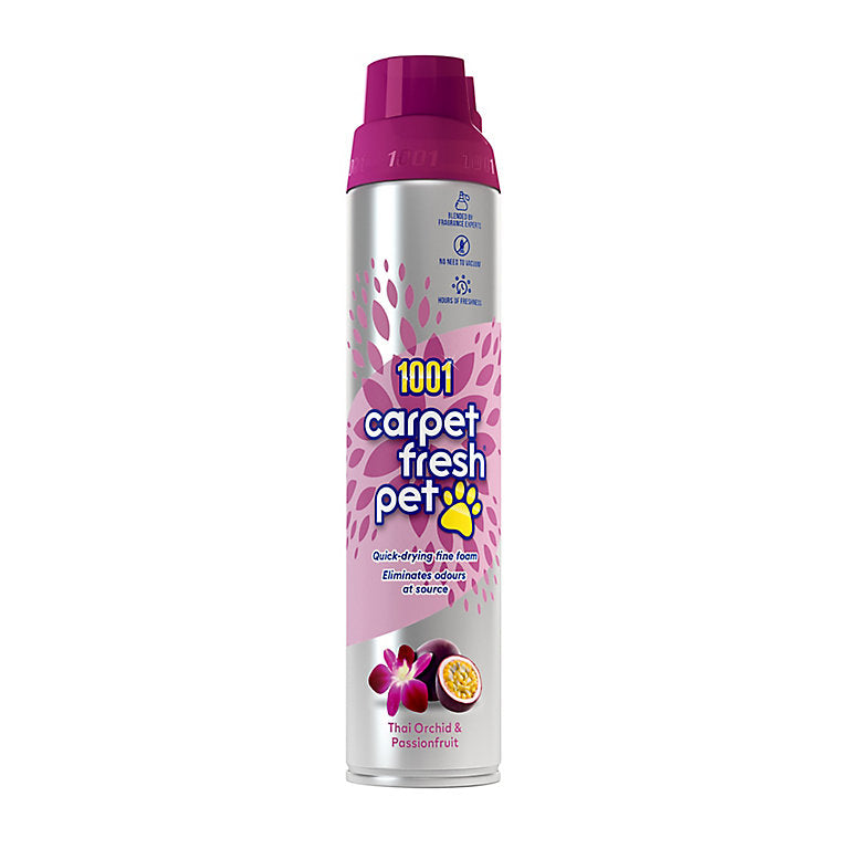 1001 Carpet Fresh Thai orchid Carpet Freshener 300ml | Affordable & Durable - Product Image 1001 Carpet Fresh Thai orchid Carpet Freshener 300ml | Affordable & Durable - Product Image